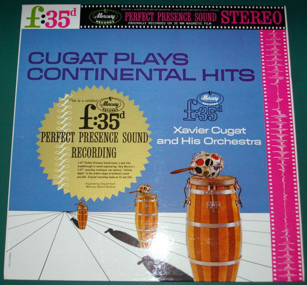 Xavier Cugat - Cugat Plays Continental Hits (Vinyle Usagé)