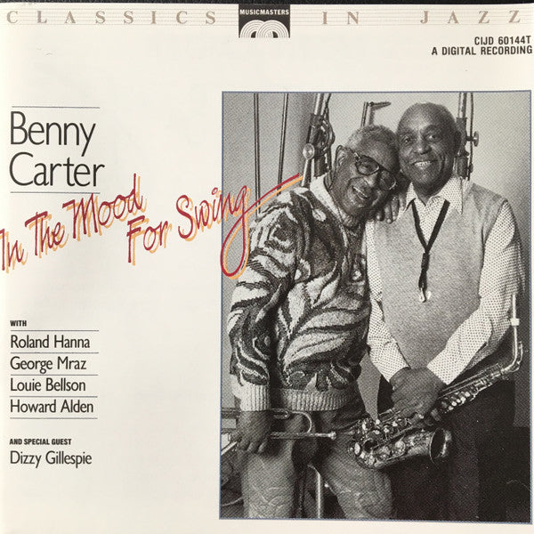 Benny Carter - In The Mood For Swing (CD Usagé)