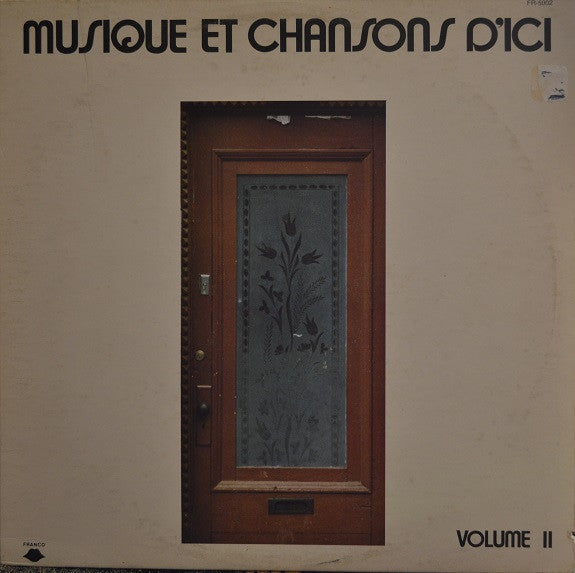 Various - Musique et Chansons d Ici Volume II (Vinyle Usagé)