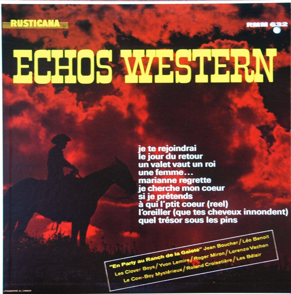 Various - Echos Western (Vinyle Usagé)