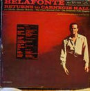 Harry Belafonte - Returns to Carnegie Hall (Vinyle Usagé)