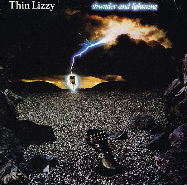 Thin Lizzy - Thunder And Lightning (Vinyle Usagé)