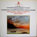 Spohr / Jordan / Amoyal / Nordmann - Concerto Pour Violon No 8 Op 47 / Symphonie Concertante Pour Violon Et Harpe (Vinyle Usagé)