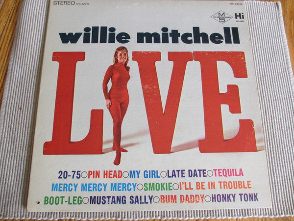 Willie Mitchell - Willie Mitchell Live (Vinyle Usagé)