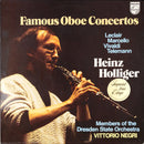 Leclair / Marcello / Vivaldi / Telemann / Negri / Holliger - Famous Oboe Concertos (Vinyle Usagé)
