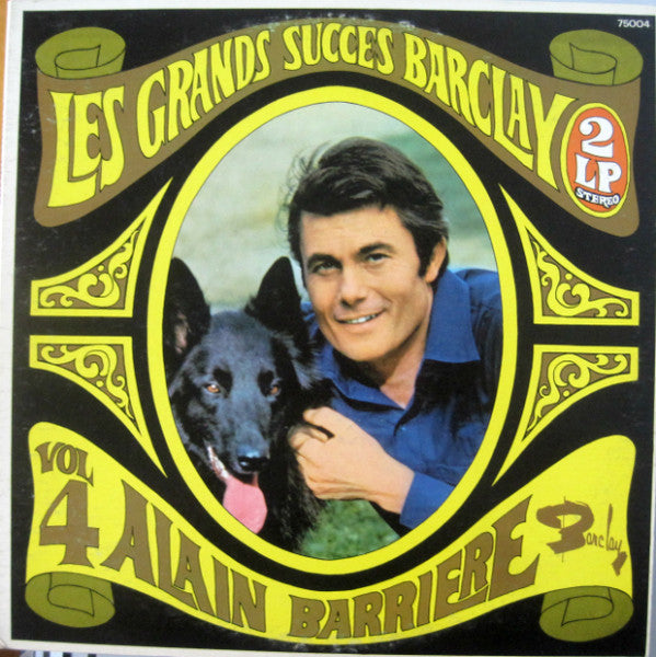 Alain Barriere - Les Grands Succes Barclay Vol 4 (Vinyle Usagé)