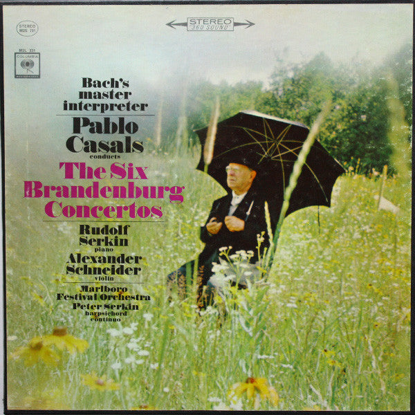 Bach / Casals / Various - The Six Brandenburg Concertos (Vinyle Usagé)