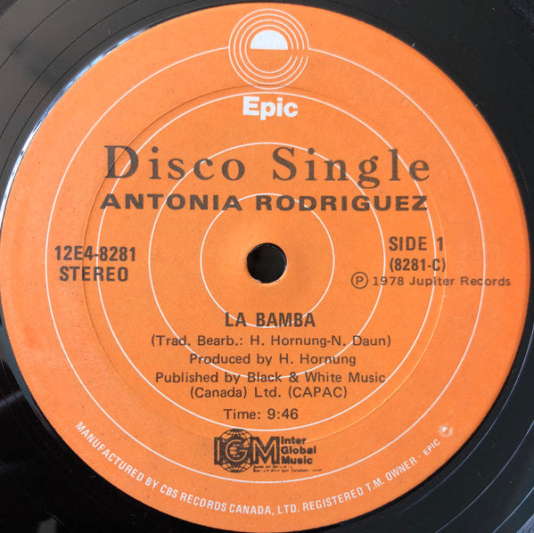 Antonia Rodriguez - La Bamba (Vinyle Usagé)