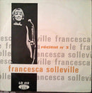 Francesca Solleville - Recital N?3 (Vinyle Usagé)
