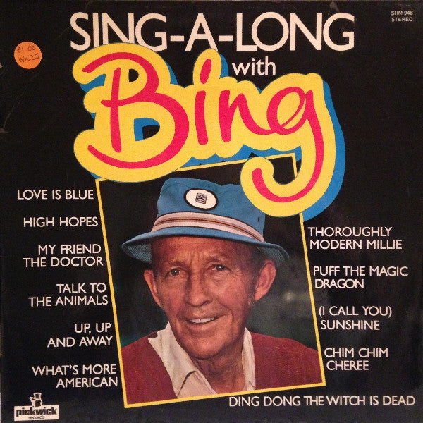 Bing Crosby - Sing A Long With Bing (Vinyle Usagé)