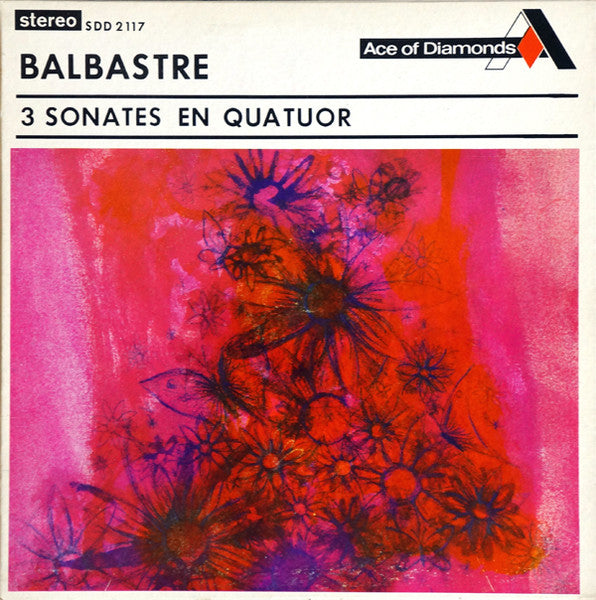 Balbastre / Clidat - 3 Sonates en Quatuor (Vinyle Usagé)