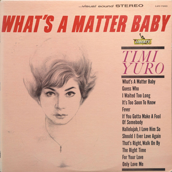 Timi Yuro - What's A Matter Baby (Vinyle Usagé)