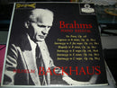 Brahms / Backhaus - Piano Recital (Vinyle Usagé)