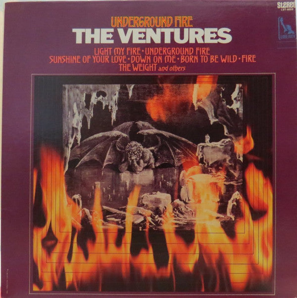 Ventures - Underground Fire (Vinyle Usagé)