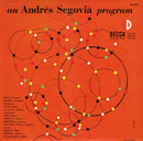 Various / Segovia - An Andres Segovia Program (Vinyle Usagé)