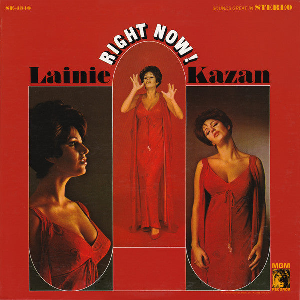 Lainie Kazan - Right Now! (Vinyle Usagé)