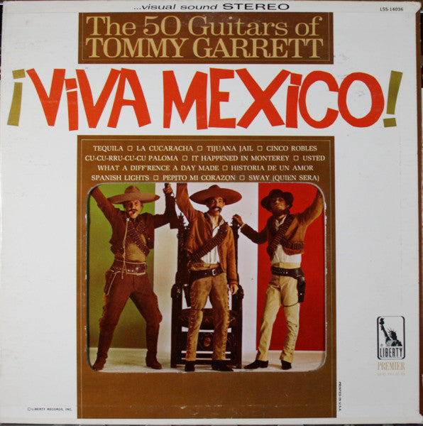 50 Guitars / Tommy Garrett - Viva Mexico (Vinyle Usagé)