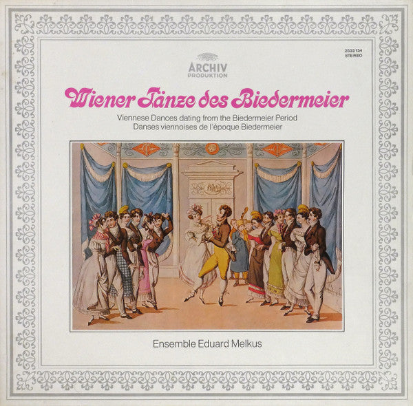 Various / Ensemble Eduard Melkus - Wiener Tanze Des Biedermeier (Vinyle Usagé)