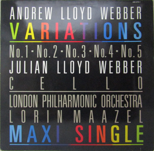 Webber / Maazel - Variations (Vinyle Usagé)