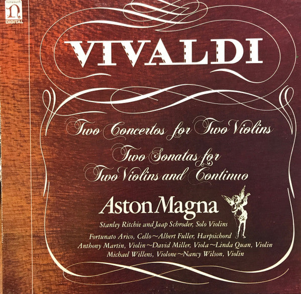 Vivaldi / Magna / Ritchie / Schroder - Two Concertos for Two Violins / Two Sonatas for Two Violins and Continuo (Vinyle Usagé)