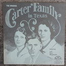 Carter Family - The Original Carter Family In Texas Volume 2 (Vinyle Usagé)