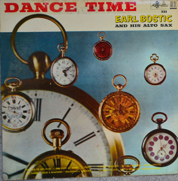 Earl Bostic - Dance Time (Vinyle Usagé)