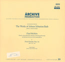 Bach / Walcha - Orgel-Buchlein (Vinyle Usagé)