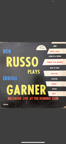 Bob Russo - Bob Russo Plays Erroll Garner (Vinyle Usagé)