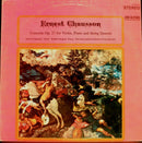 Chausson / Corigliano / Votapek - Concerto Op 21 For Violin Piano And String Quartet (Vinyle Usagé)