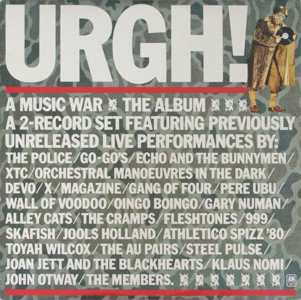 Various - Urgh: A Music War (Vinyle Usagé)