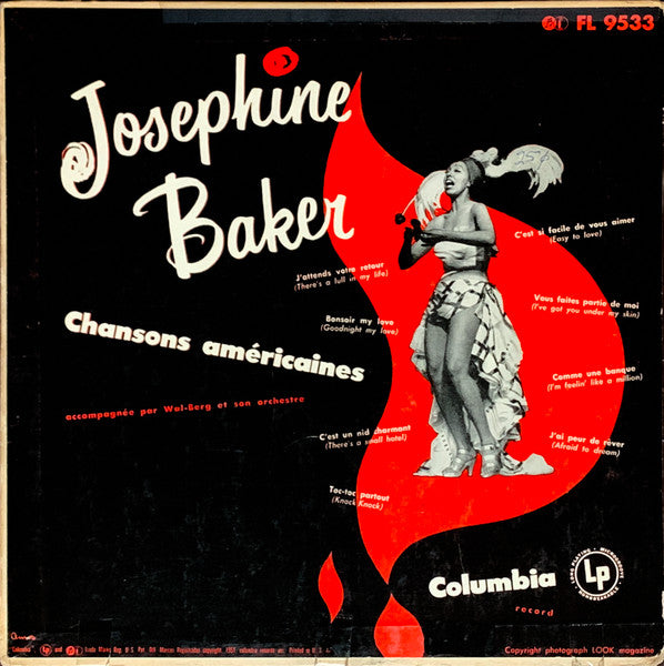 Josephine Baker - Chansons Americaines (Vinyle Usagé)