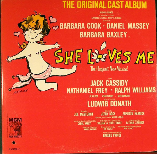 Soundtrack - She Loves Me (The Original Cast Album) (Vinyle Usagé)