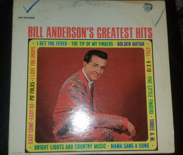 Bill Anderson - Bill Andersons Greatest Hits (Vinyle Usagé)