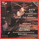 Bach / Wallez / Beroff / Collard / Rigutto / Tacchino - Les Concertos Pour 3 Et 4 Pianos (Vinyle Usagé)