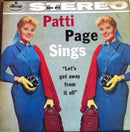 Patti Page - Lets Get Away From It All (Vinyle Usagé)
