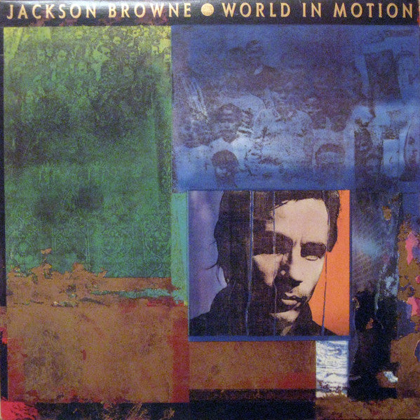 Jackson Browne - World In Motion (Vinyle Usagé)