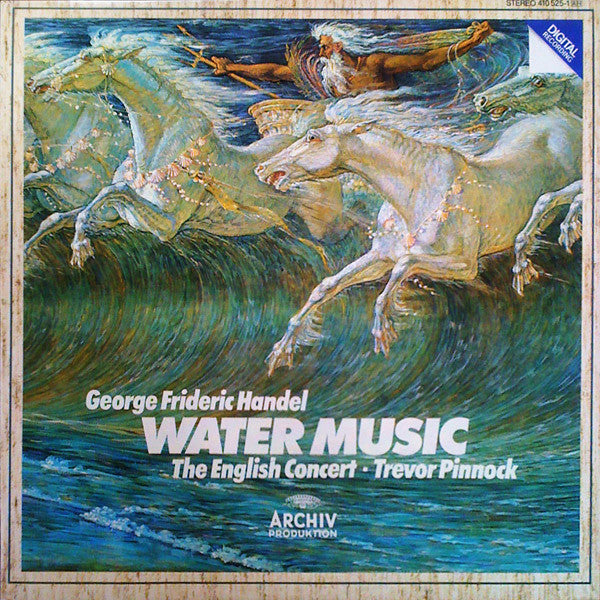 Handel / Pinnock - Water Music (Vinyle Usagé)