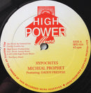 Michael Prophet / Daddy Freddy - Hypocrites (Vinyle Usagé)