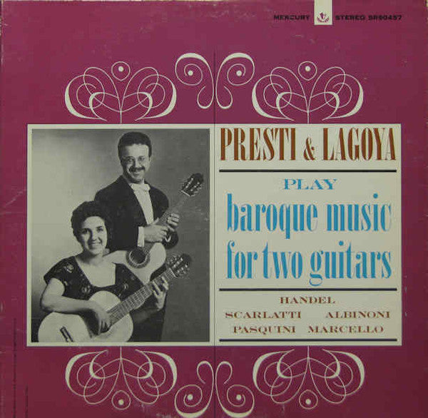 Handel / Scarlatti / Albinoni / Pasquini / Marcello / Presti / Lagoya - Baroque Music For Two Guitars (Vinyle Usagé)