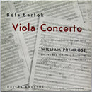 Bartok / Primrose / Serly - Viola Concerto (Vinyle Usagé)