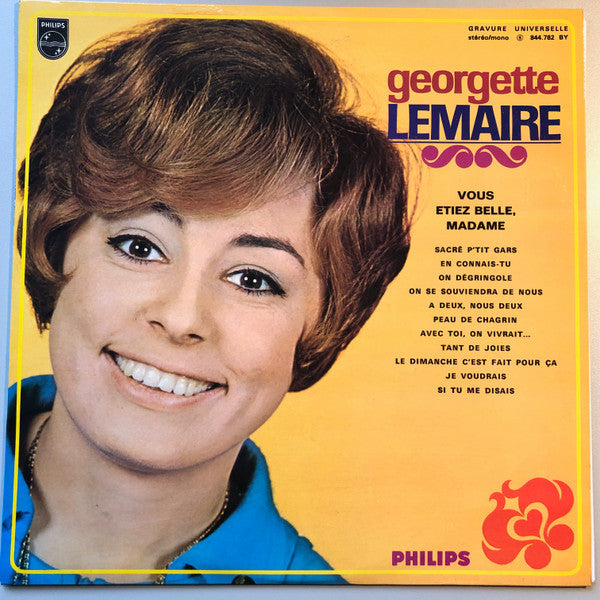 Georgette Lemaire - Georgette Lemaire (Vinyle Usagé)