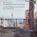 Mendelssohn / Haitink - Symphonies No 1 and No 4 Italian (Vinyle Usagé)