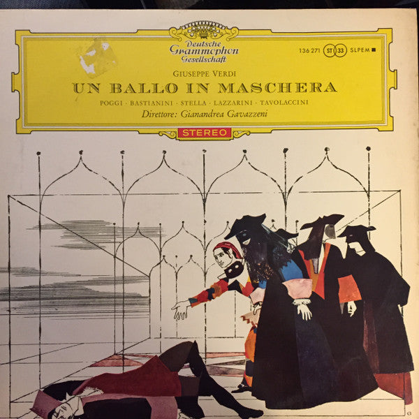 Verdi / Gavazzeni - Un Ballo in Maschera (Vinyle Usagé)