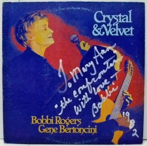 Bobbi Rogers And Gene Bertoncini - Crystal & Velvet (Vinyle Usagé)