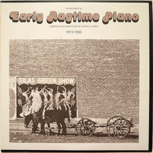 Various - Early Ragtime Piano : 1913:1930 (Vinyle Usagé)