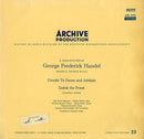Handel / Jones - Utrecht Te Deum And Jubilate / Zadok The Priest (Vinyle Usagé)