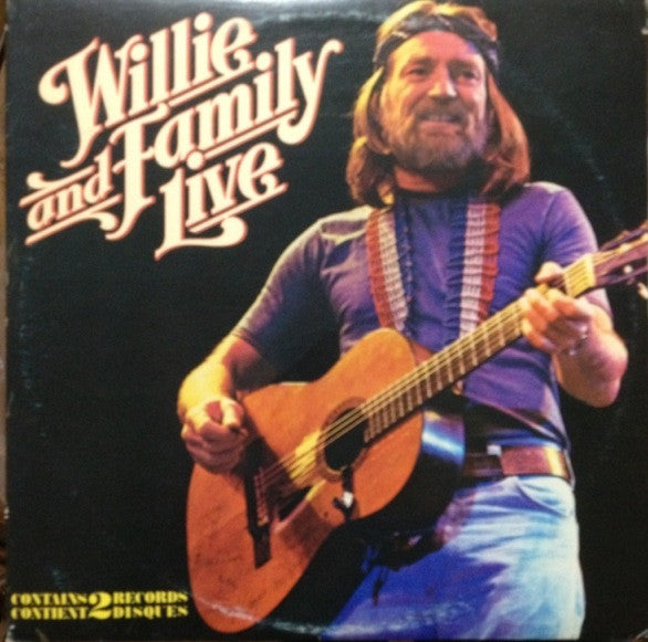 Willie Nelson - Willie and Family Live (Vinyle Usagé)