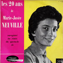 Marie Josee Neuville - Les 20 Ans De Marie Josee Neuville (Vinyle Usagé)