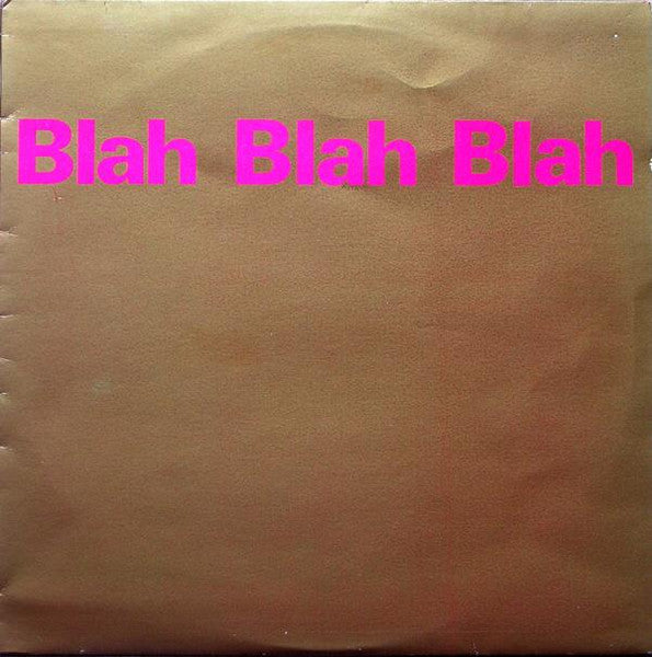 Blah Blah Blah - Blah Blah Blah (Vinyle Usagé)