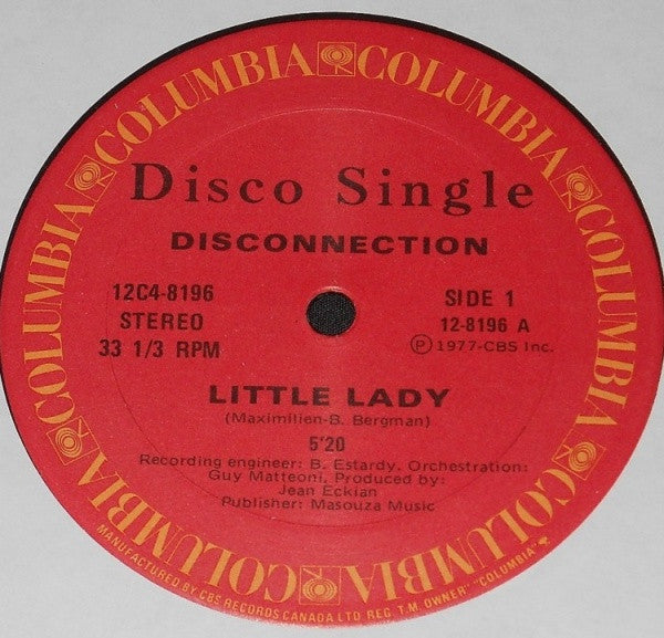 Disconnection - Little Lady (Vinyle Usagé)